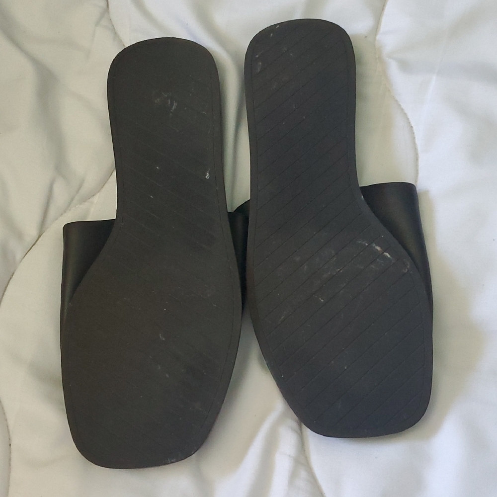 Steve Madden Dark Slide Sandals - Picture 4 of 5
